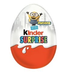 Яйце шоколадне Kinder Surprise Minions міньйони 20 г