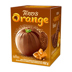 Набір Шоколадний апельсин Terry's Chocolate з карамеллю Toffee 152г х 12 шт