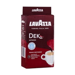 Набір Кава мелена Lavazza Dek Intenso без кофеїну 250 г х 10 шт