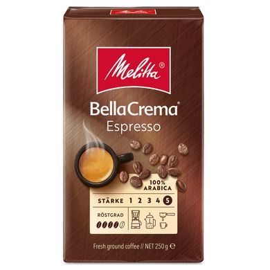 Набір Кава мелена Melitta Bella Crema Espresso 250 г х 10 шт