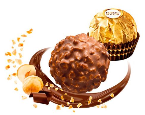 Шоколадні цукерки Ferrero Rocher 375 г