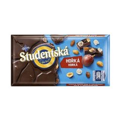 Набір Чорний шоколад Studentska з арахісом та родзинками 180 г х 16 шт