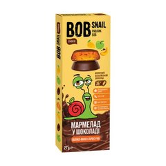 Набір Мармелад в шоколаді Равлик Боб яблуко-манго-гарбуз-чіа 27 г х 10 шт
