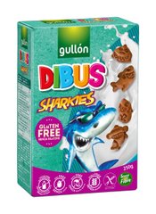 Печиво GULLON без глютену Dibus Sharkies 250 г