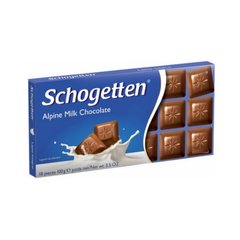 Набір Шоколад Schogetten молочний асорті 100 г х 15 шт