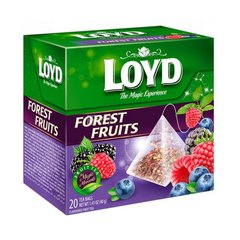 Набір Чай фруктовий LOYD з лісовими ягодами 40г х 10 шт