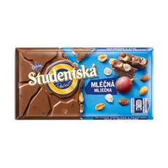 Набір Шоколад молочний Studentska з арахісом та родзинками 180 г х 16 шт