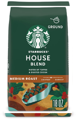 Набір Кава мелена Starbucks House blend 500г х 6 шт