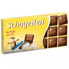 Шоколад Schogetten for Kids молочний 100 г