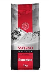 Набір Кава в зернах Swisso Kaffee Espresso 100% Arabica 1 кг х 8 шт