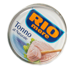 Упаковка Тунець Rio Mare у власному соку 80 г x 6 шт