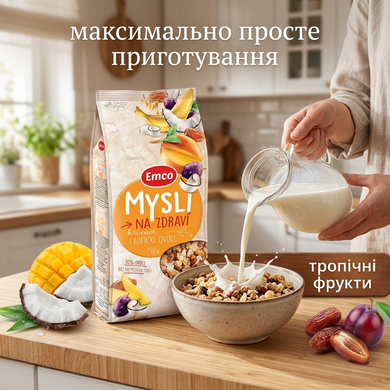 Набір Мюслі Emco Тропічні Фрукти 750 г х 6 шт
