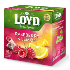 Набір Чай фруктовий LOYD малина лимон 40г х 10 шт