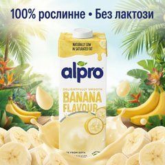 Рослинне молоко Alpro Banana бананове 1 л