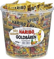Жувальні цукерки Haribo Mini Goldbarren 100 міні пачок 1 кг