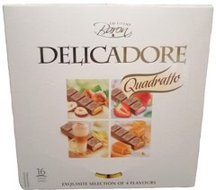 Набір Шоколад Delicadore Quadratto Mix 200 г х 10 шт