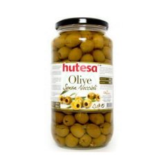 Оливки Hutesa зелені без кісточки 900 г