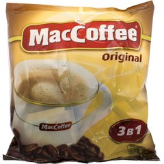 Кава розчинна Mac Coffee 3 в 1 Original 20 г 25 шт