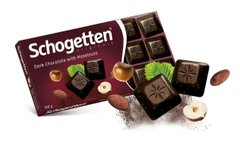 Шоколад Schogetten Dark Chocolate чорний з горіхами 100 г