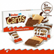 Набір Печиво Kinder Cards 5 упаковок по 2 шт. 128 г х 10 шт