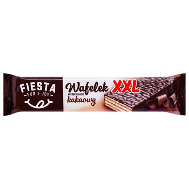 Упаковка Вафлі Fiesta какао 30 шт. по 50 г