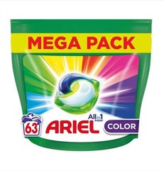 Капсули для прання Ariel 63 капс. Allin 1 Pods Color