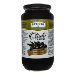 Чорні оливки (маслини) Helcom без кісточки 900 г