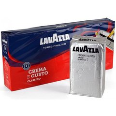 Набір Кава мелена Lavazza Crema e Gusto срібна 250г х 6 шт