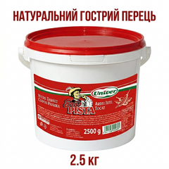 Соус Eros Pista Univer перець гострий рубаний відро 2,5 кг