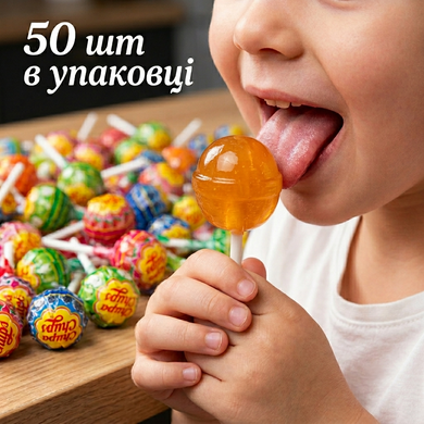 Упаковка Цукерки Chuppa Chups 11 г х 50 шт