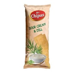 Чіпси Mr. Chipas сметана та зелень 75 г