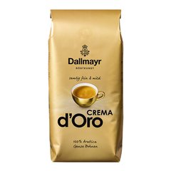 Набір Кава в зернах Dallmayr D`Oro Crema 1 кг х 8 шт