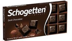 Набір Шоколад Schogetten Dark Chocolate чорний асорті 100 г х 15 шт