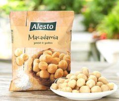 Горіхи макадамія очищені з сіллю Alesto 125 г